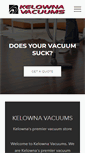 Mobile Screenshot of kelownavacuums.com